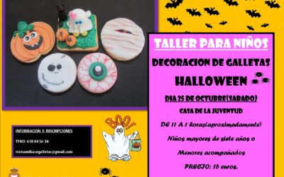 TALLER DE DECORACIÓN DE GALLETAS TEMÁTICA HALLOWEEN