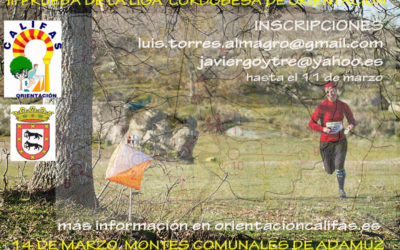 III Prueba de Liga de Circuito de Orientación de Córdoba 2015