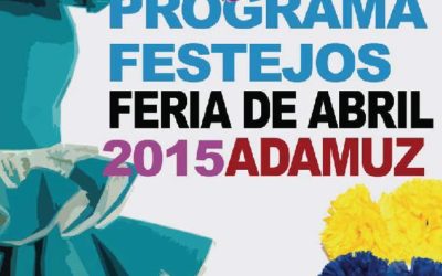 PROGRAMA FESTEJOS FERIA DE ABRIL ADAMUZ 2015