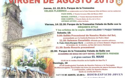 VIRGEN DE AGOSTO 2015 ADAMUZ