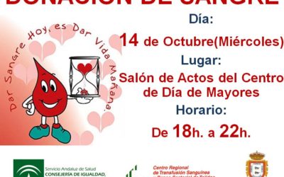 DONACIÓN DE SANGRE EN ADAMUZ (14 DE OCTUBRE DE 2015)