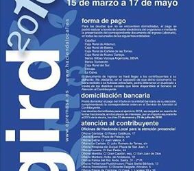 PLAZO DE PAGO EN PERÍODO VOLUNTARIO DE LOS RESIDUOS DOMÉSTICOS