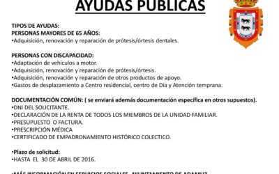 AYUDAS PÚBLICAS