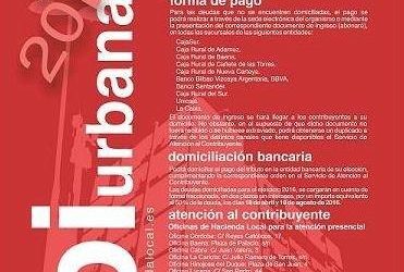 IMPUESTO SOBRE BIENES INMUEBLES DE NATURALEZA URBANA