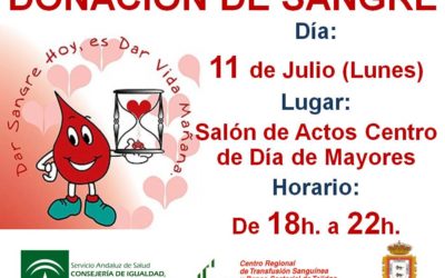DONACIÓN DE SANGRE EN ADAMUZ (11 DE JULIO 2016)