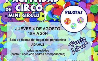 TALLER DE CREACIÓN DE PELOTAS Y ACTIVIDADES DE CIRCO