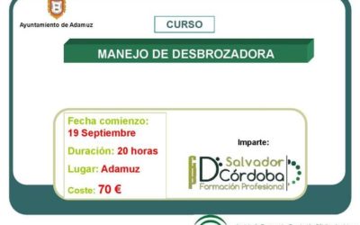 CURSO DE DESBROZADORA