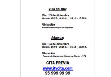 VISITA DE LA ITV DE CICLOMOTORES.