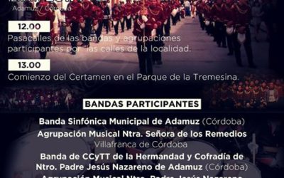 X CERTAMEN DE MARCHAS PROCESIONALES «VILLA DE ADAMUZ»