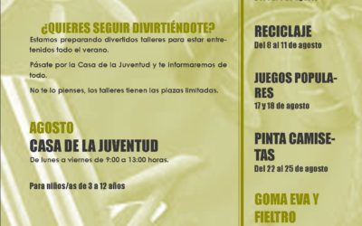 TALLERES DE VERANO