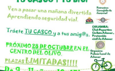 TU CASCO Y TU BICI.