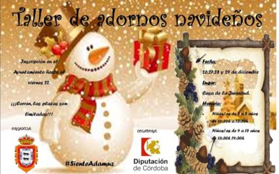 TALLER DE ADORNOS NAVIDEÑOS