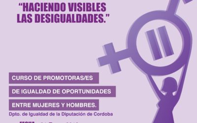 Curso de Promotoras de de igualdad de Oportunidades entre Mujeres y Hombres.