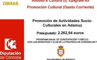 Promoción de Actividades Socio-Culturales en Adamuz
