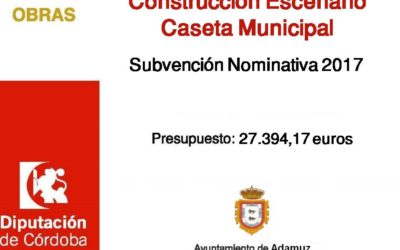 PROYECTO CONSTRUCCIÓN ESCENARIO CASETA MUNICIPAL