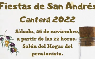 Fiestas de San Andrés. Canterá 2022.