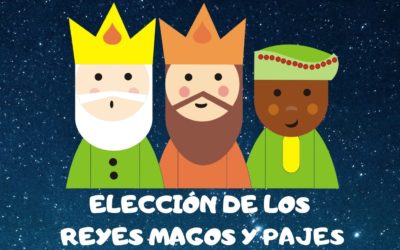 Elección de los Reyes Magos y Pajes