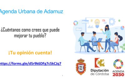 Participa en la elaboración de la Agenda Urbana de Adamuz