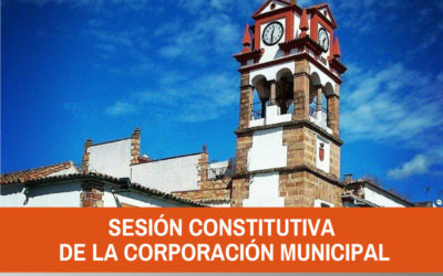 Convocatoria de la sesión constitutiva de la corporación municipal